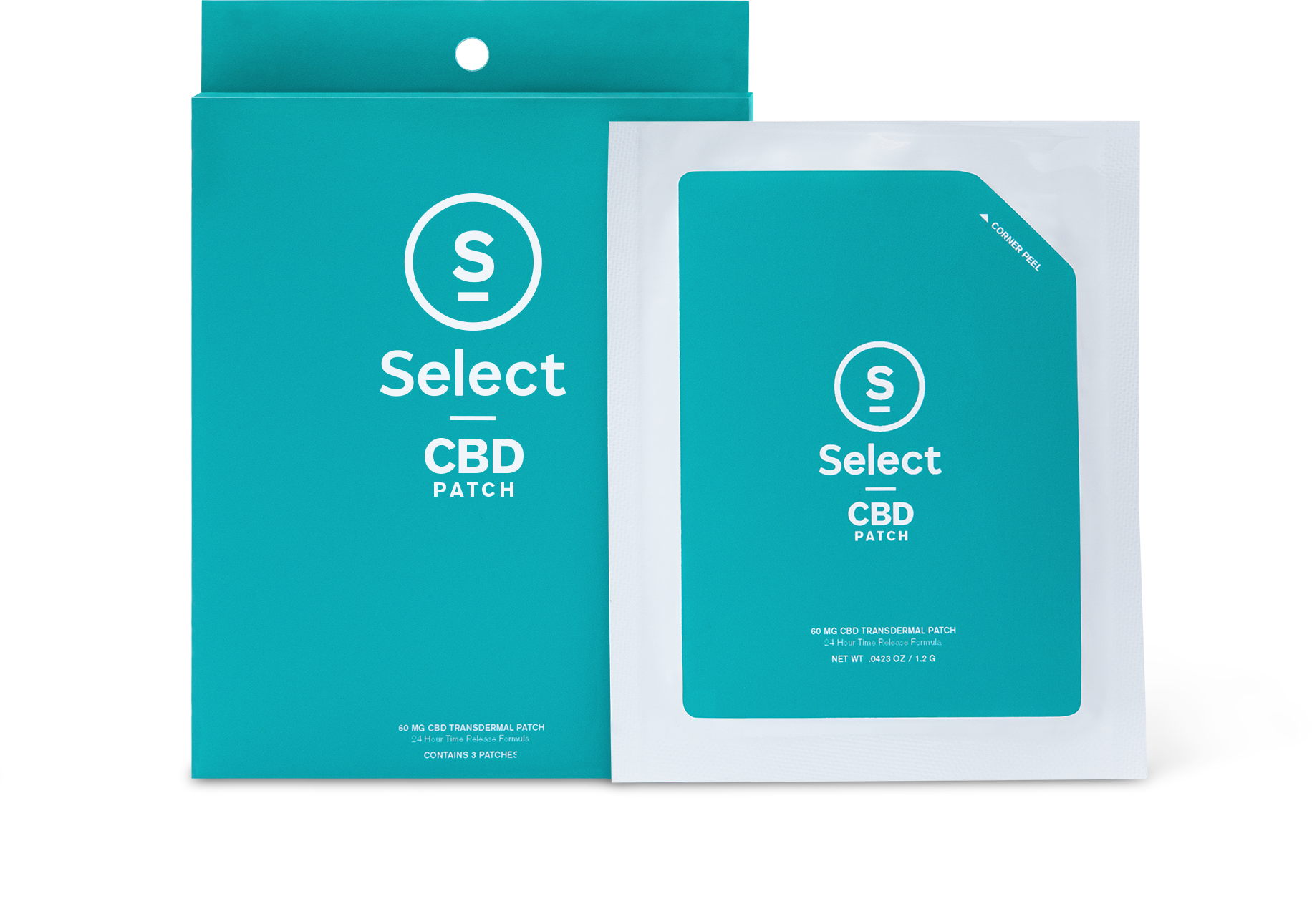 Select CBD patches in packet