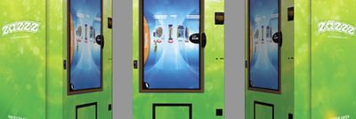 3 Views Of A Cannabis Vending Machine