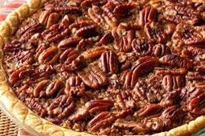Freshly Baked Pecan Pie On a Table
